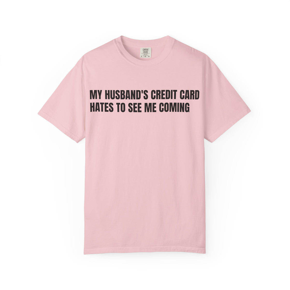 Husbands credit card tee