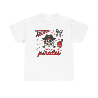 Go pirates tee