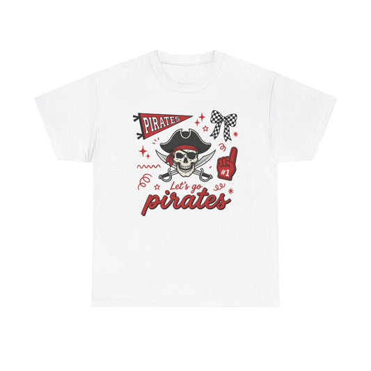 Go pirates tee