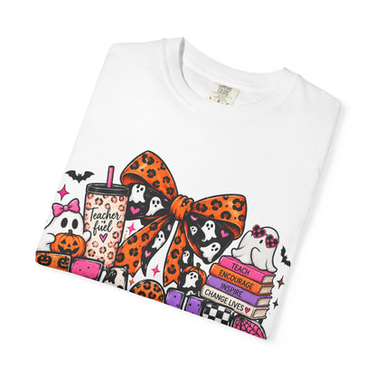 Teacher spooky season tee