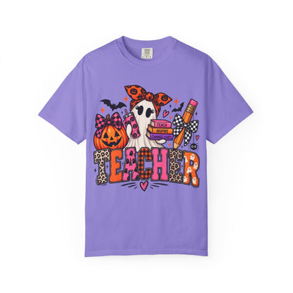 Spooky teacher tee