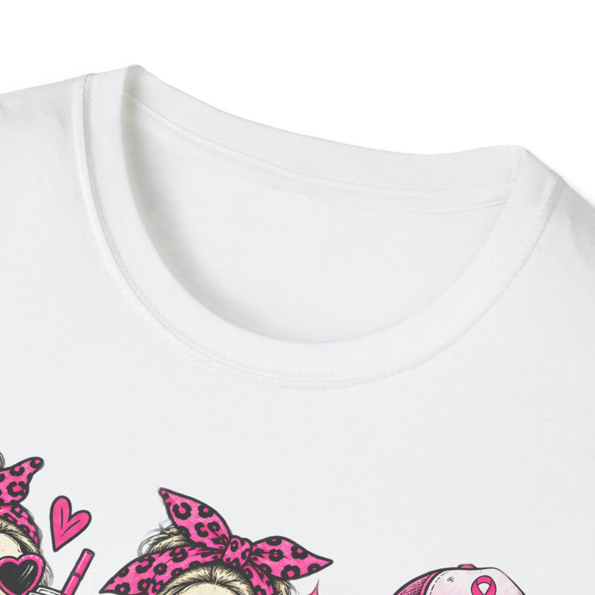 Pink skull tee