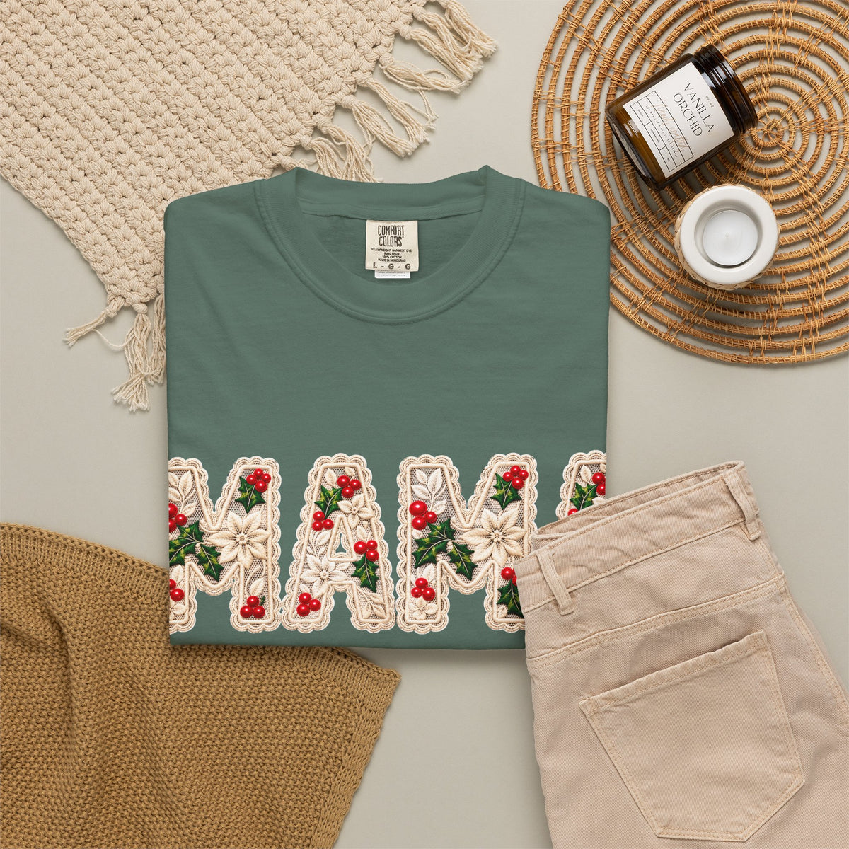 Mistletoe Mama Tee