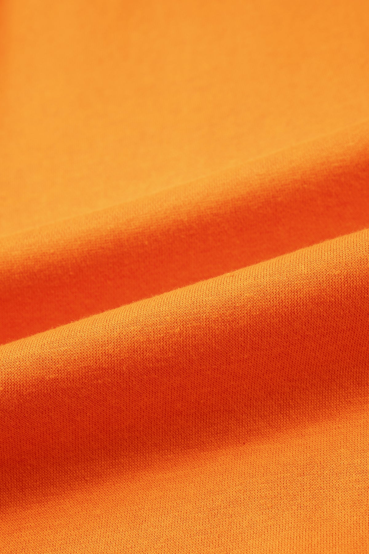 Orange PRAY Plaid Embroidered Mock Neck Sweatshirt